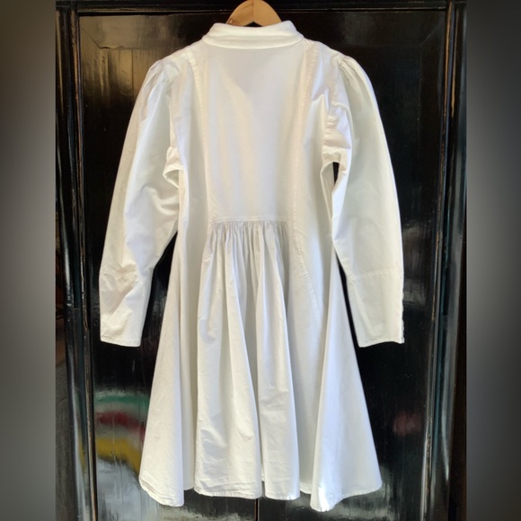 Ewa I Walla Peasant Lagenlook Vintage Buttondown Coat - Picture 2 of 9